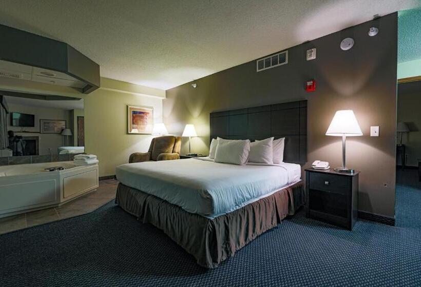 חדר דחוקס עם מיטת קינג, Americinn By Wyndham Lincoln South