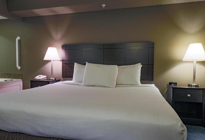 חדר סטנדרט עם מיטת קינג, Americinn By Wyndham Lincoln South