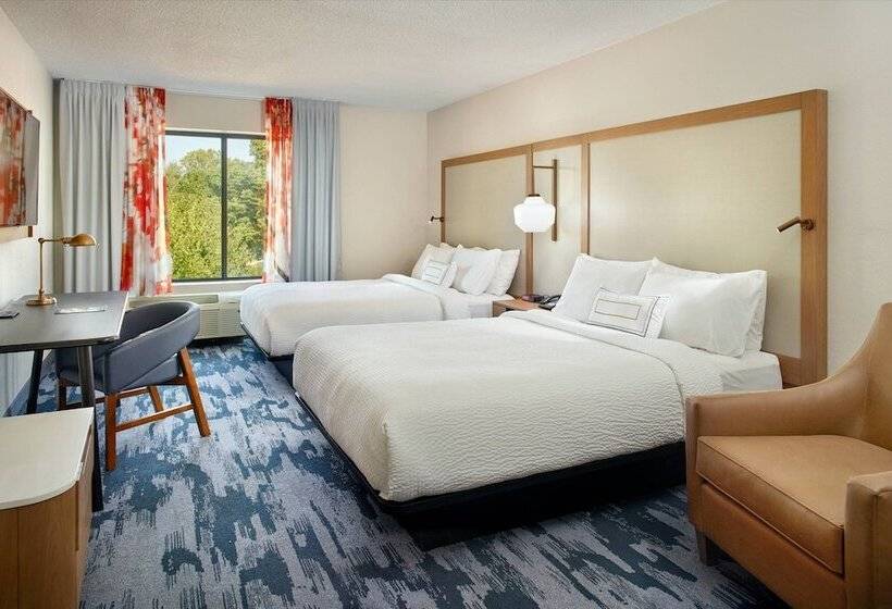 스탠다드 룸 더블 침대 2개, Fairfield By Marriott Inn & Suites Asheville Outlets