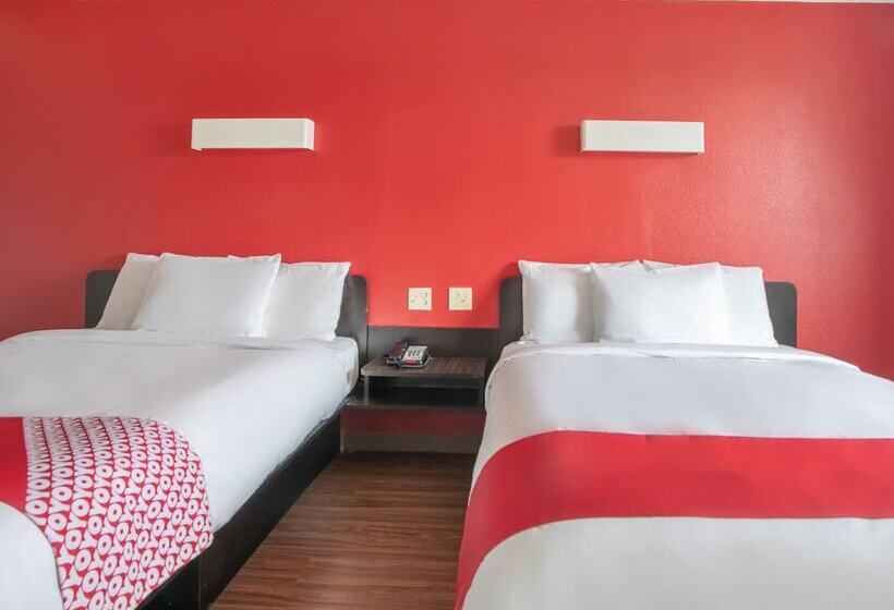스탠다드 룸 더블 침대 2개, Motel 6 Lake Park