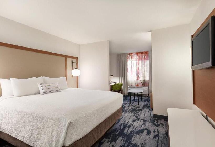 스탠다드 룸 킹사이즈 침대, Fairfield Inn By Marriott Visalia Sequoia