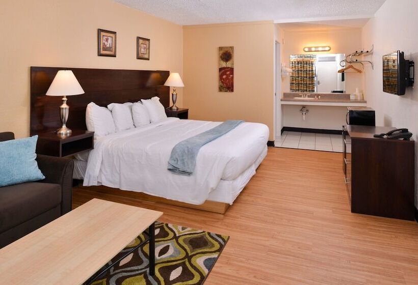 디럭스 룸, Red Carpet Inn Battleboro