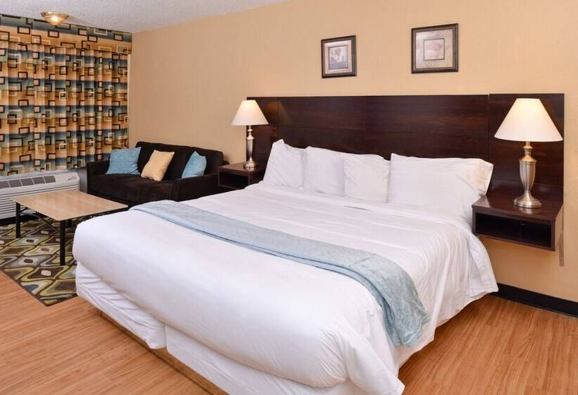 디럭스 룸, Red Carpet Inn Battleboro