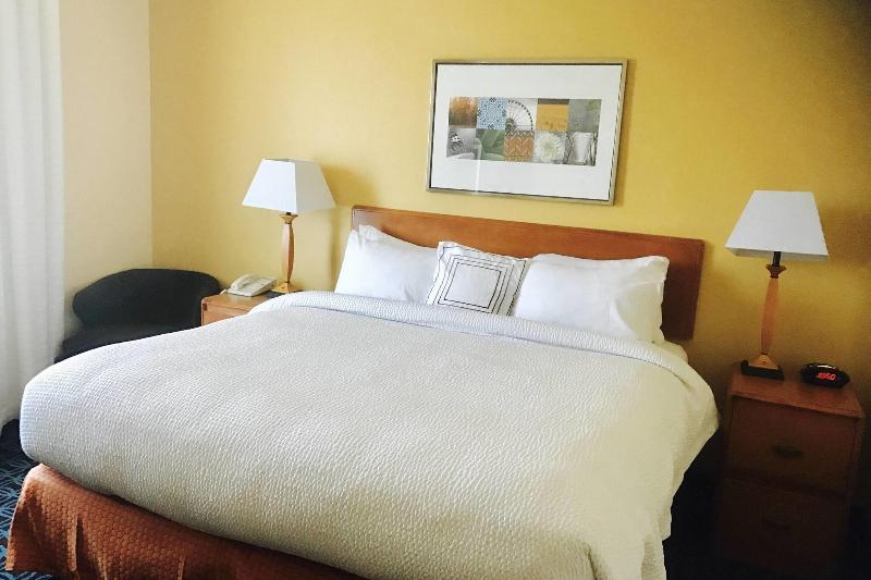 キングサイズベッドのスタンダードルーム, Fairfield Inn And Suites Sacramento Airport Natomas