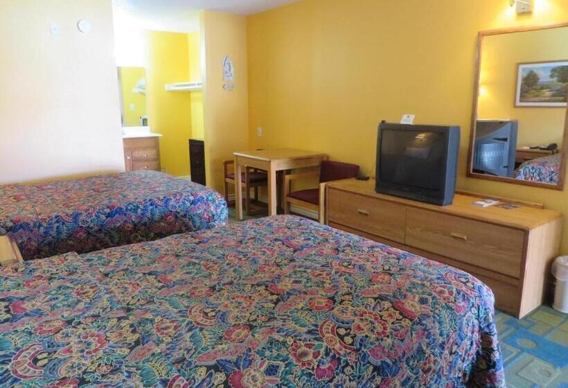 Номер Стандарт 2 Двуспальные Кровати, Americas Best Value Inn Weatherford