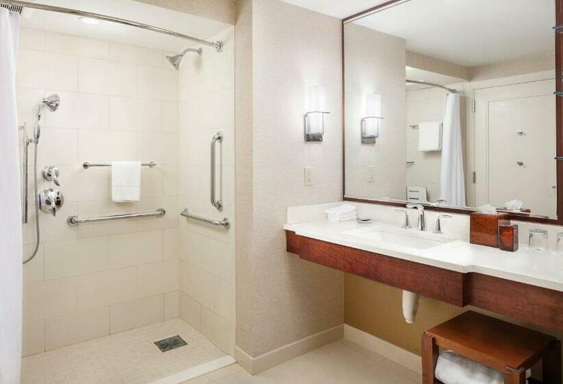 带大床的标准间, Milwaukee Marriott Downtown
