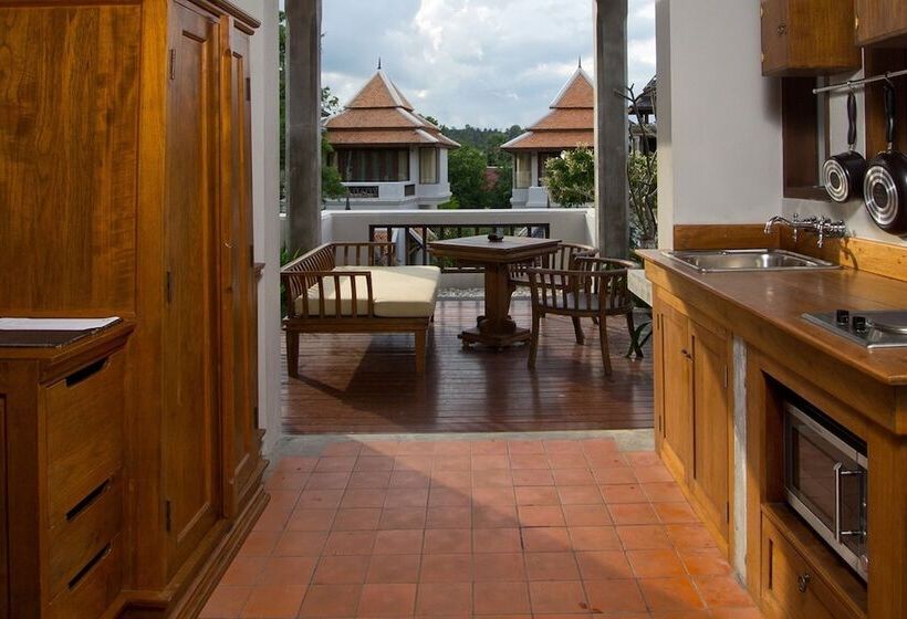 带1个卧室和海景的别墅, Royal Muang Samui Villas   Sha Extra Plus