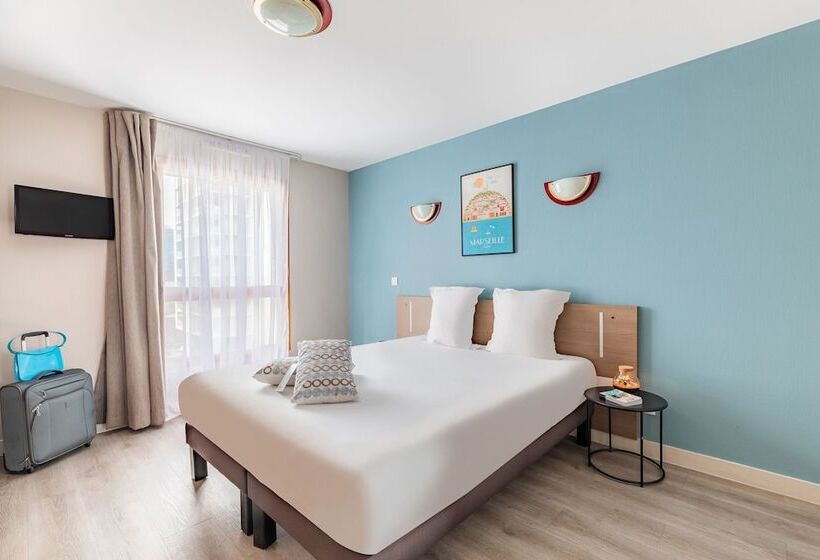 Апартаменты 1 Спальня, Appart City Classic Marseille Euromed