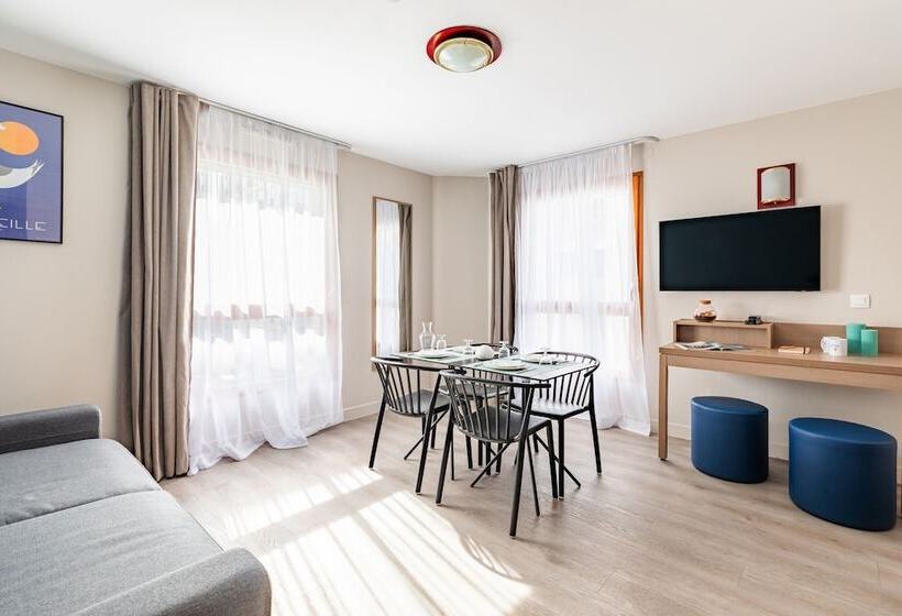 Appartement Supérieur 1 Chambre, Appart City Classic Marseille Euromed