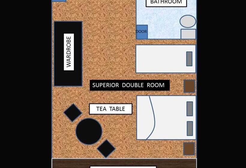 غرفة سوبيريور ثلاثية, Kirati Beach Resort