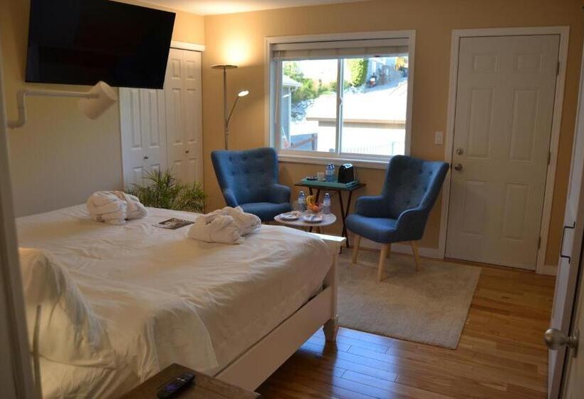 스탠다드 룸 킹사이즈 침대, Salish B&b And Spa