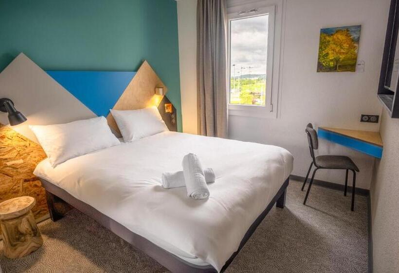 Одноместный Номер Стандарт Двуспальная Кровать, Greet Hôtel Montbéliard
