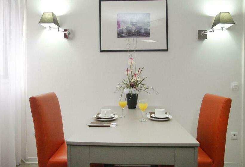 Апартаменты 1 Спальня, Odalys City Strasbourg Green Marsh