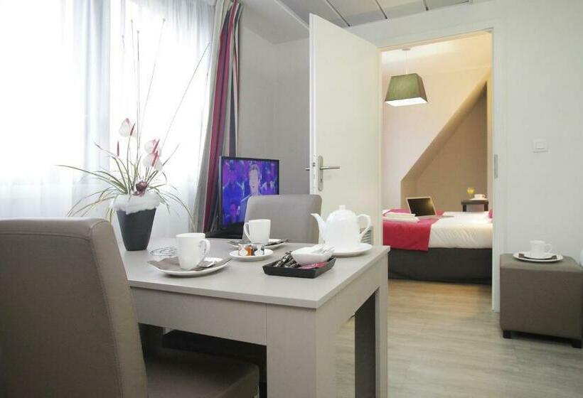Апартаменты 1 Спальня, Odalys City Strasbourg Green Marsh