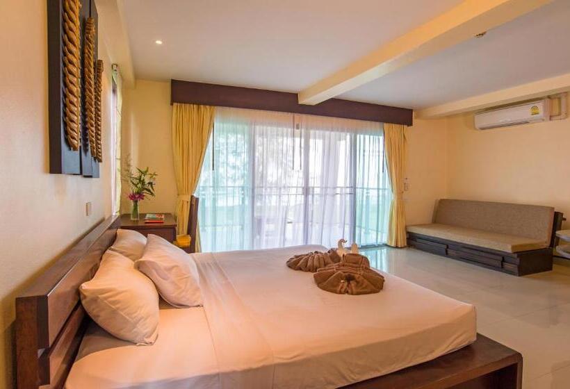 스탠다드 룸 바다 전망, Lanta Pura Beach Resort Sha Extra Plus