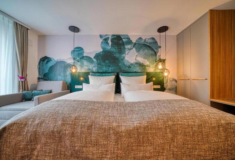 디럭스 룸, Fourside Hotel Freiburg, Trademark Collection By Wyndham