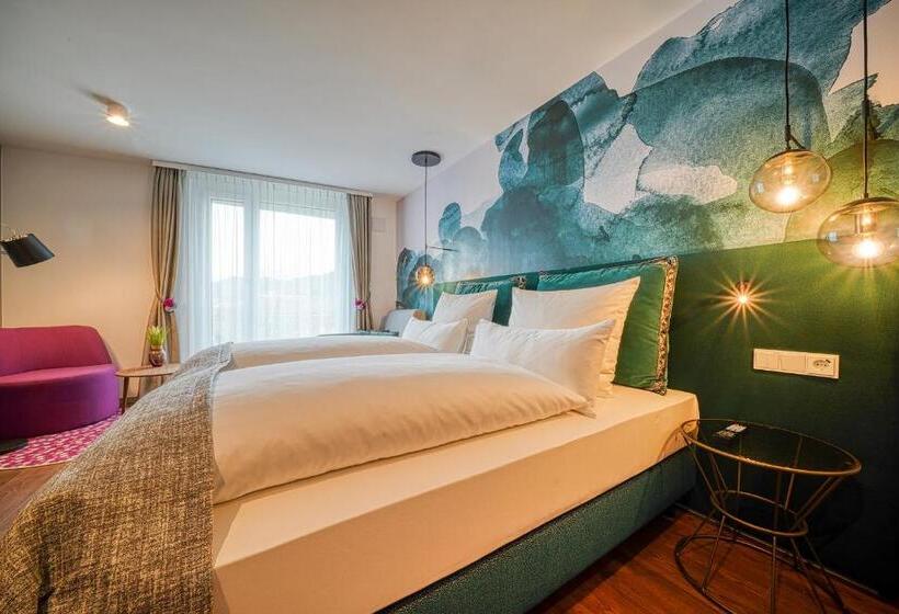 디럭스 룸, Fourside Hotel Freiburg, Trademark Collection By Wyndham