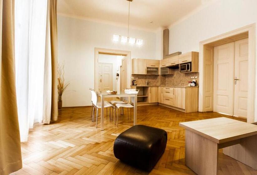 ２ベッドルームアパートメント, Residence U černé Věže české Budějovice
