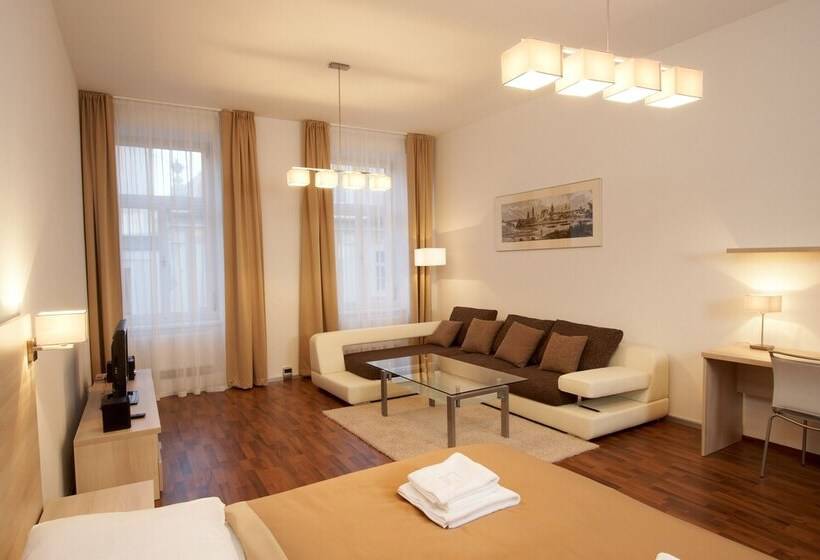 １ベッドルームアパートメント, Residence U černé Věže české Budějovice