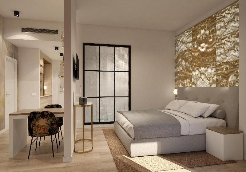 اتاق لوکس با تخت بزرگ, Atocha Hotel Madrid, Tapestry Collection By Hilton