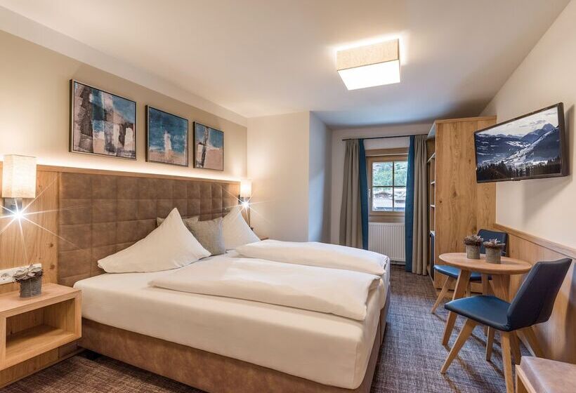 标准单人间, Alpen Glück Hotel Unterm Rain Garni