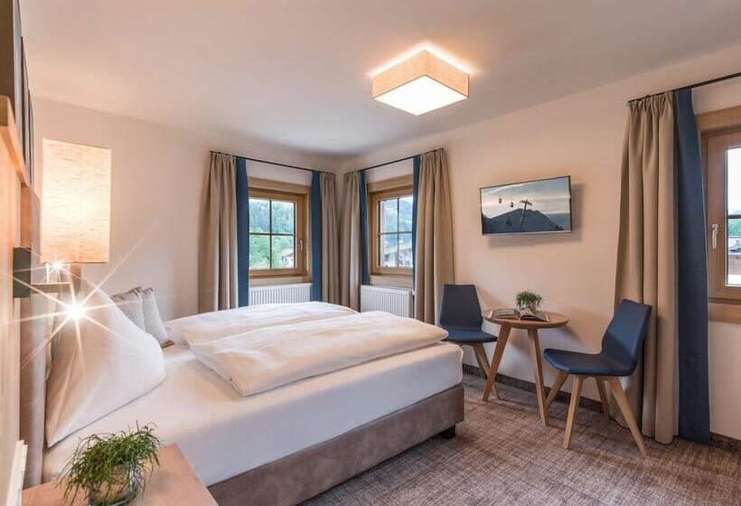 四人标准间, Alpen Glück Hotel Unterm Rain Garni