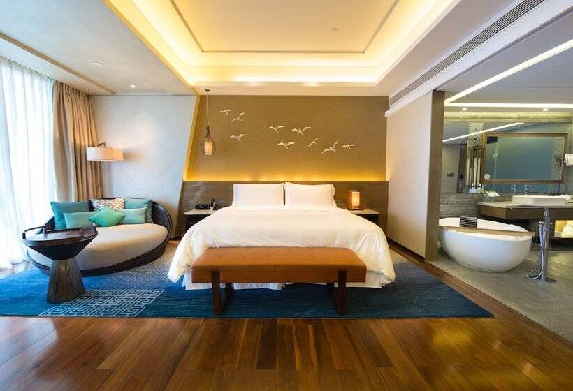 Номер Стандарт Двуспальная Кровать Вид на Море, The Westin Sanya Haitang Bay Resort