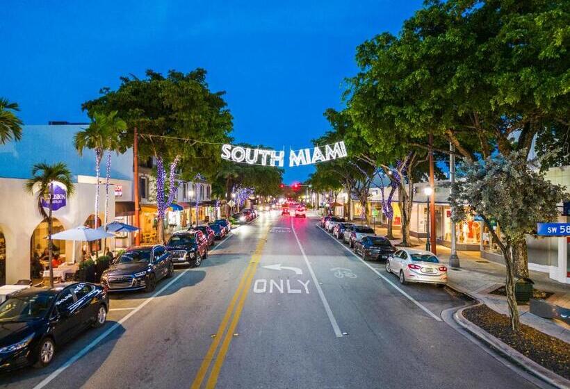 豪华工作室, Sunset Inn South Miami