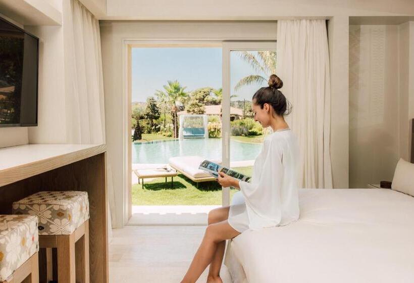 Номер Deluxe Кровать Кинг с Видом, 7pines Resort Sardinia   A Destination By Hyatt