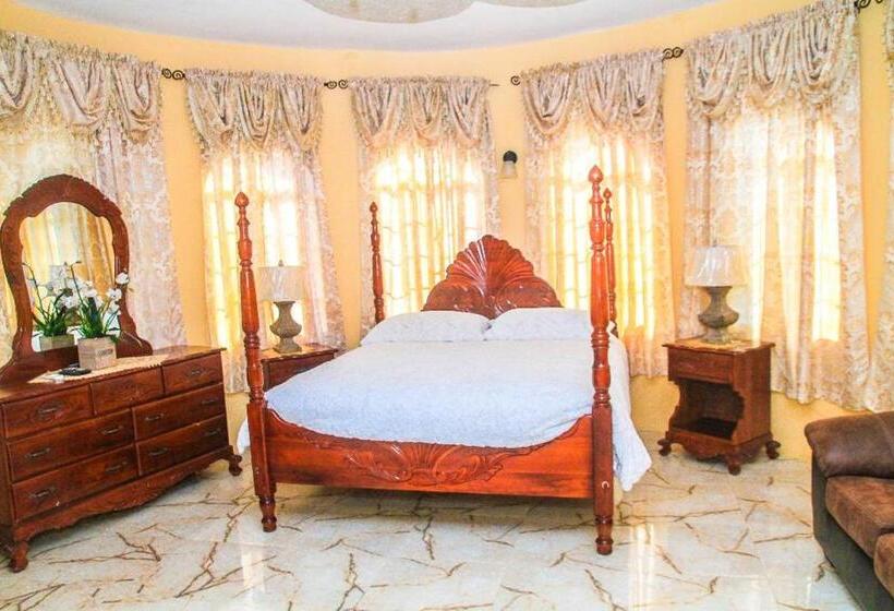 اتاق خانوادگی با چشم‌انداز باغ, Dela De Rose Guest House Negril Jamaica