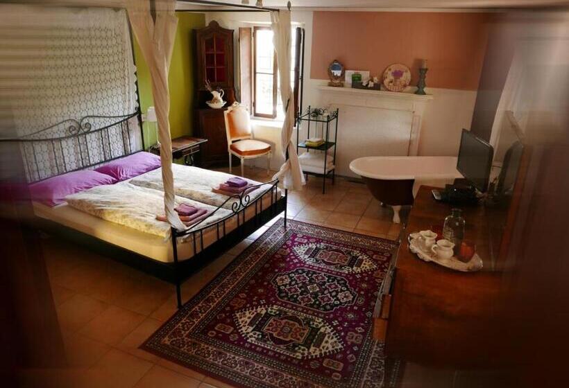 غرفة قياسية مع حمام خارجي, Affittacamere Casa Archi