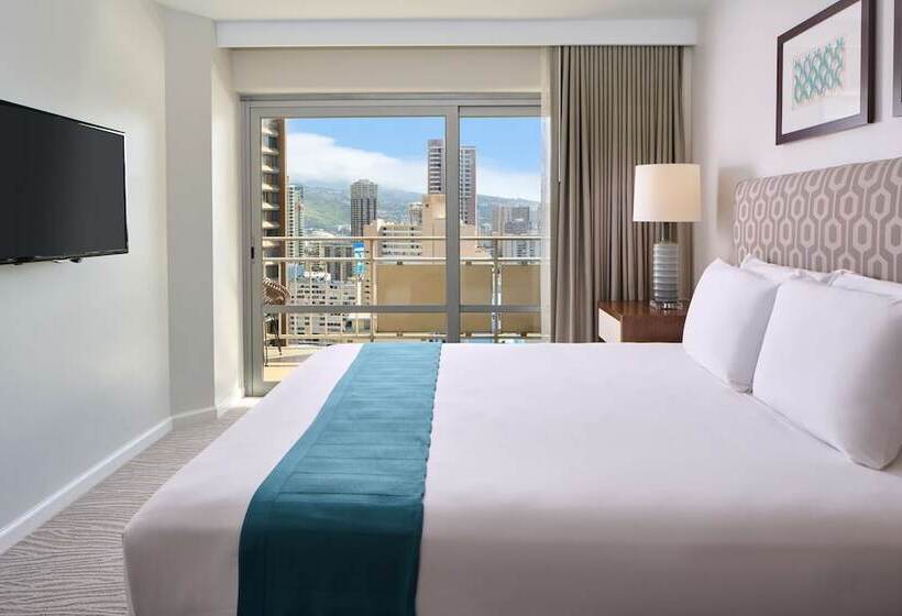 آپارتمان لوکس 2 خوابه, Ilikai Hotel & Luxury Suites