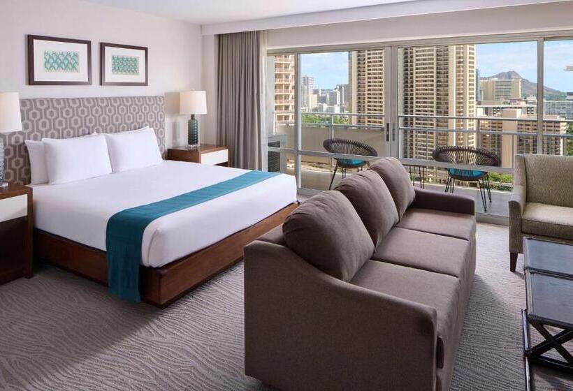 سوییت جونیور لوکس با چشم‌انداز دریا, Ilikai Hotel & Luxury Suites