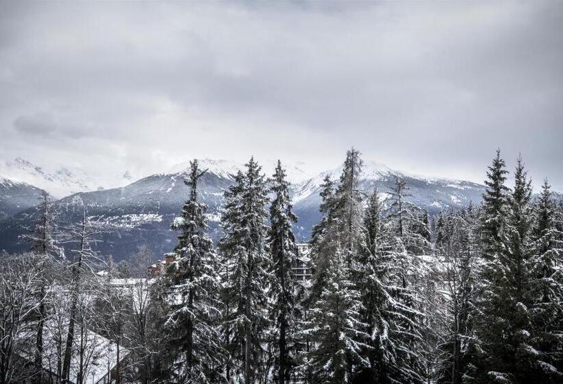 اتاق استاندارد با بالکن, Valaisia Crans Montana