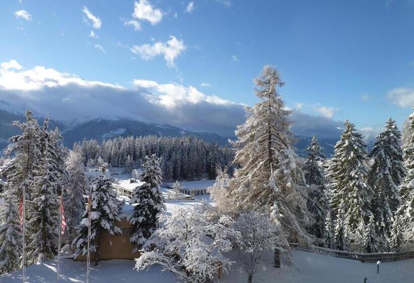 اتاق استاندارد یک تخته با بالکن, Valaisia Crans Montana