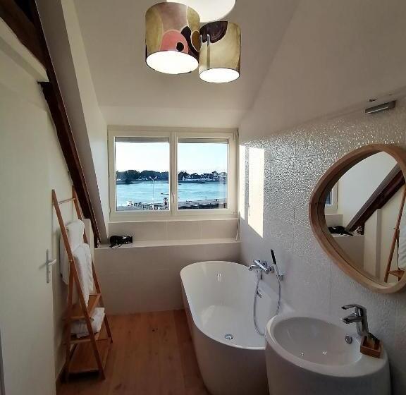 Семейный Номер Вид на Море, La Bulle D Etel, Chambres & Spa