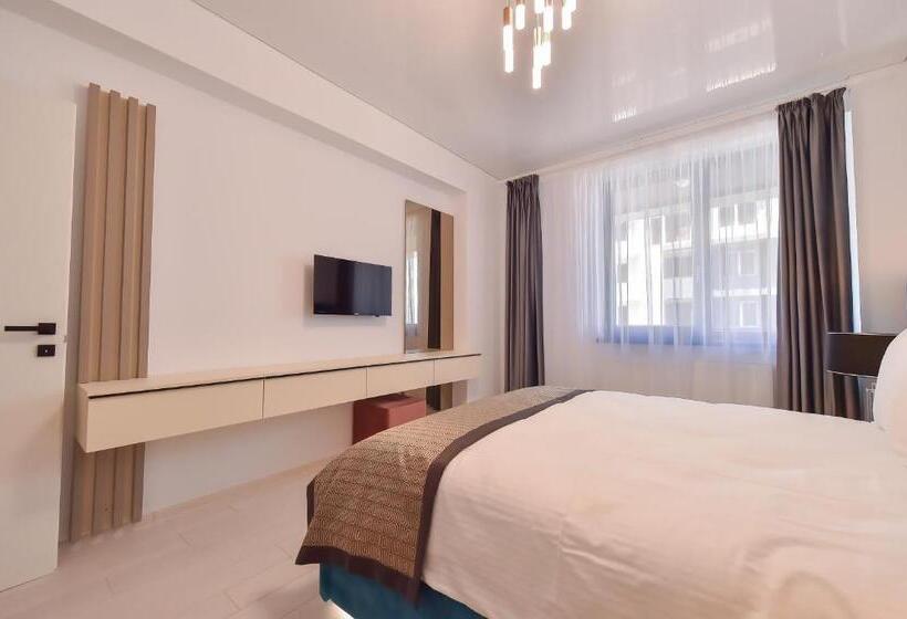 דירה בת חדר שינה 1 צדדית נוף לים, Building Stefan Resort I