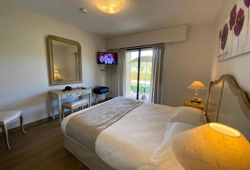 수피리어 룸 가든 전망, Hôtel Le Colombier
