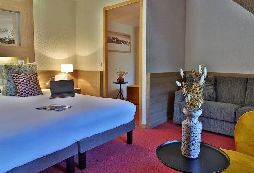 Четырехместный Номер Стандарт, Sowell Hotels Mont Blanc Et Spa