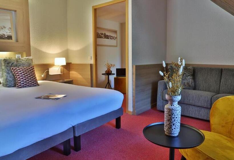 Четырехместный Номер Стандарт, Sowell Hotels Mont Blanc Et Spa