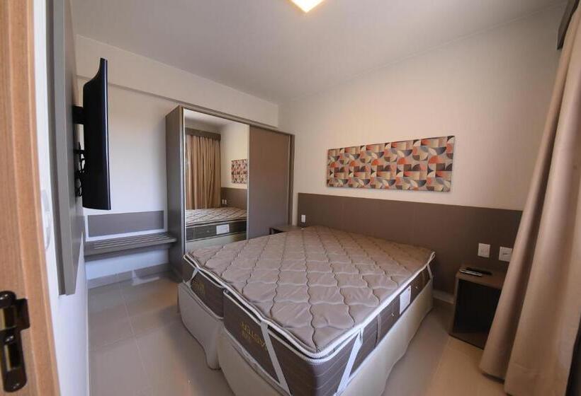 침실 1개 전망 아파트, Park Veredas Resort