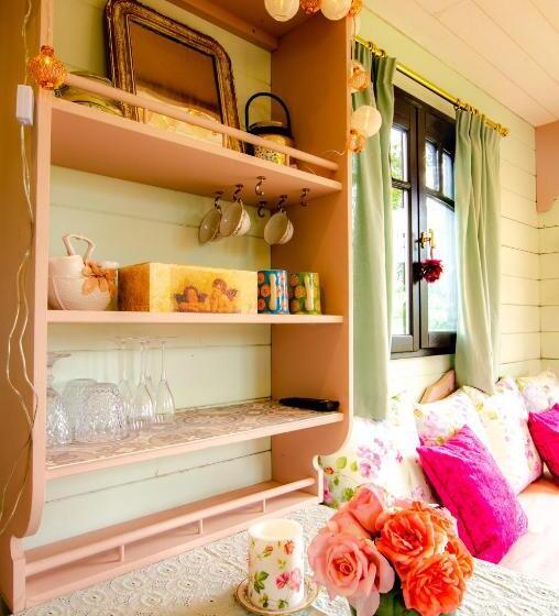 Семейный Номер Вид на Сад, La Roulotte De La Villa Des Chouettes