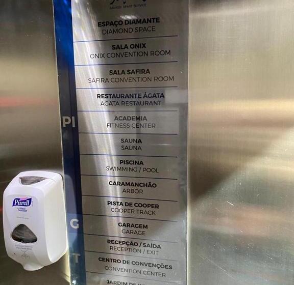 침실 1개 아파트, Condomínio Max Savassi Superior Apto 1303