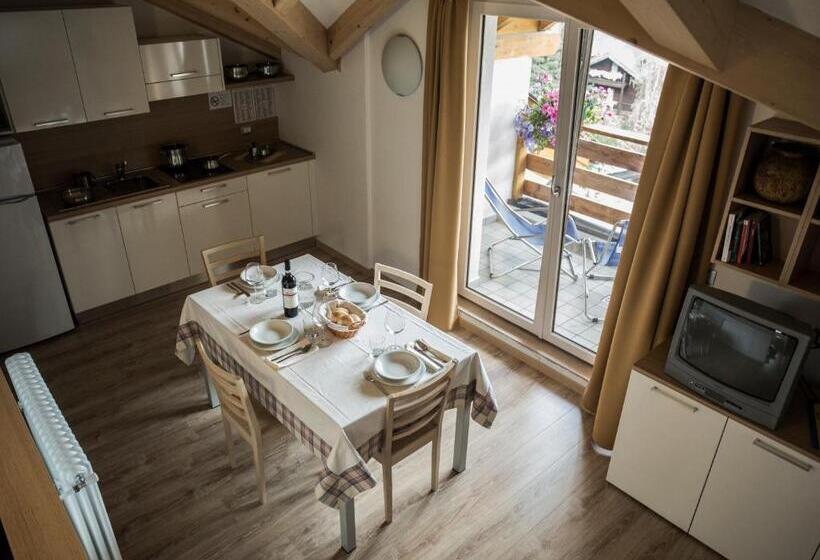 2 Szobás Superior Apartman, Residence Des Alpes