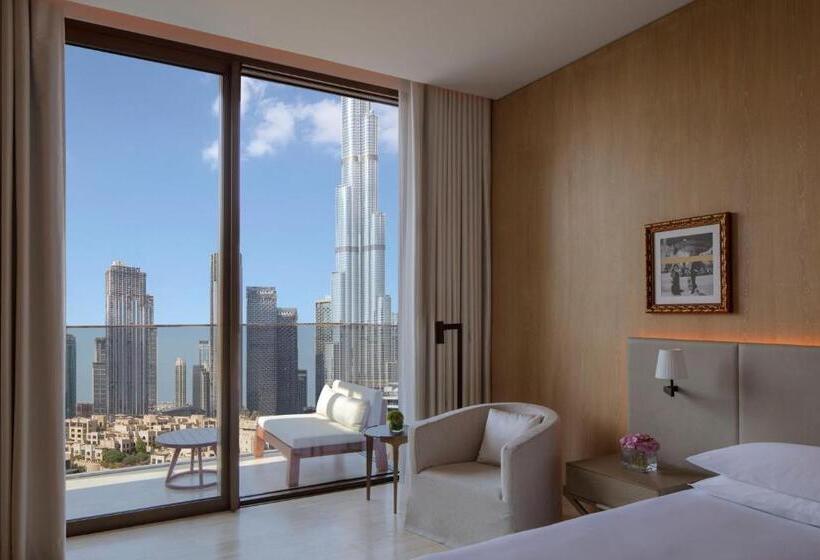 اتاق دلوکس با تخت کینگ و چشم‌انداز, The Dubai Edition