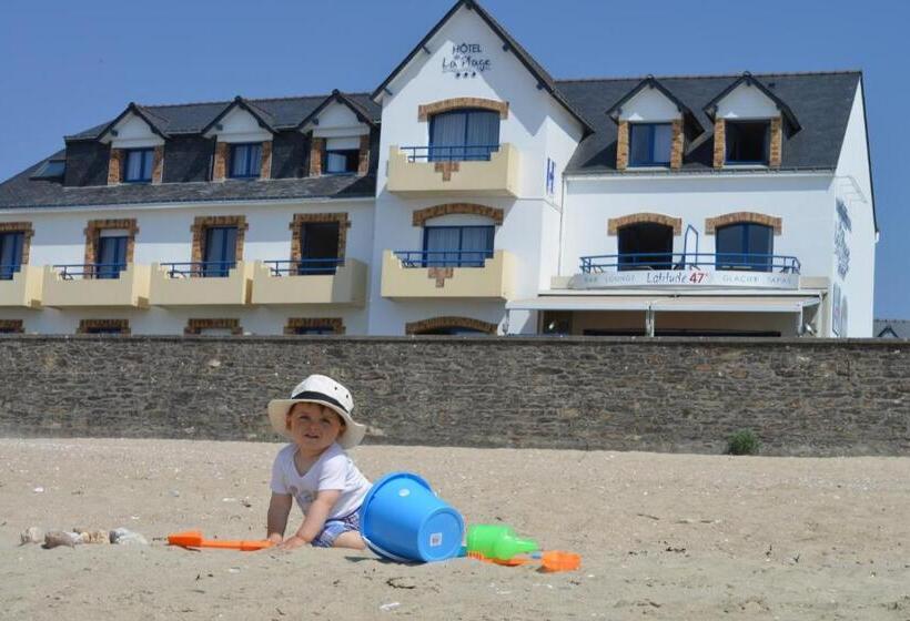 带海景的古典房间, Hôtel De La Plage