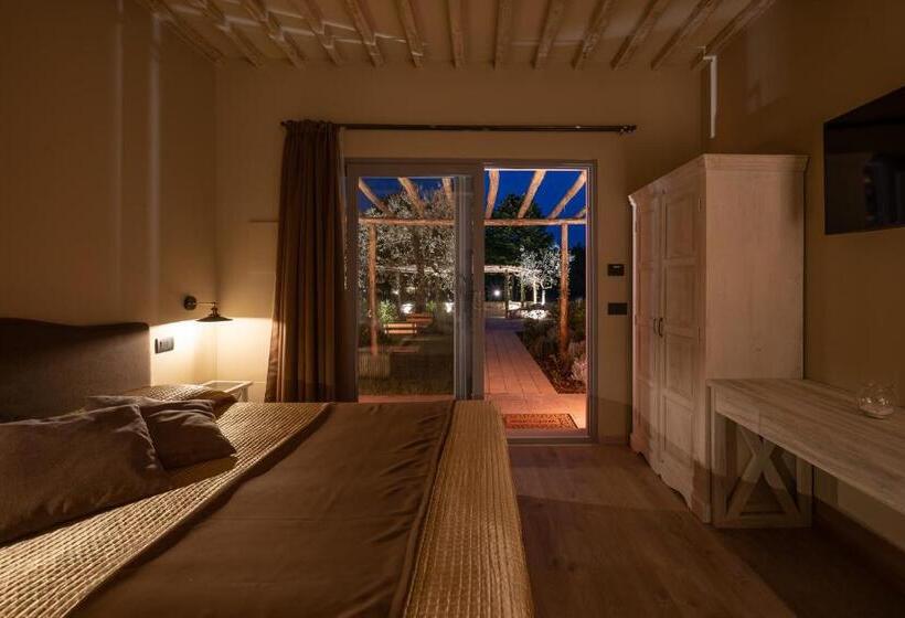 带大床的豪华间, Agriturismo Relais Campiglioni