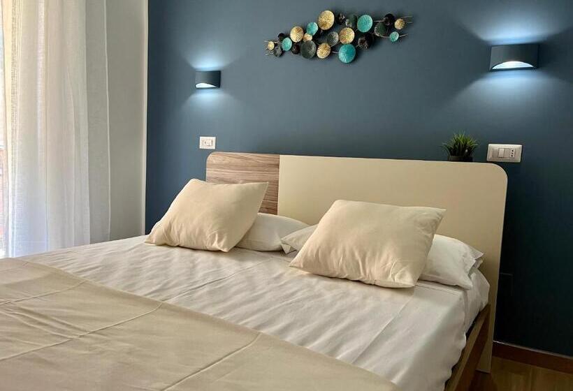Quarto Quádruplo Estandar, Oltremare Rooms Agropoli
