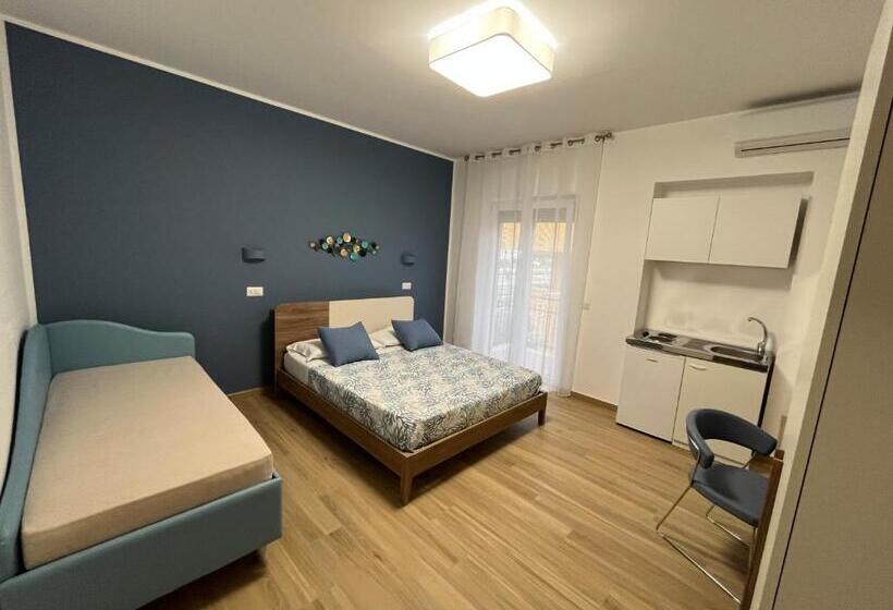 Quarto Superior Quádruplo, Oltremare Rooms Agropoli