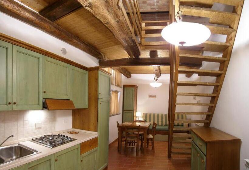 １ベッドルームアパートメント, Residence Terre Gialle [la Val D Orcia Nascosta]